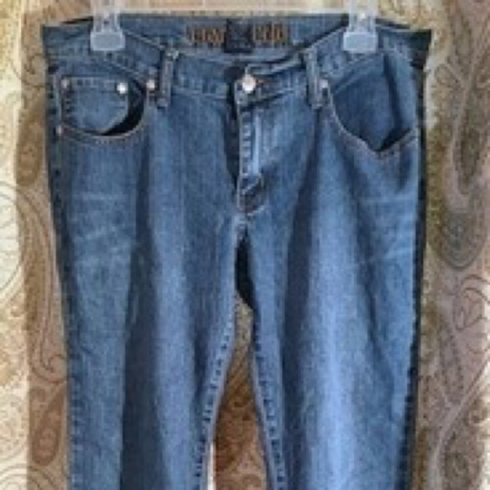 DRAMA GOLD JRS 11 / 12 BLUE JEANS CROWN POCKETS
